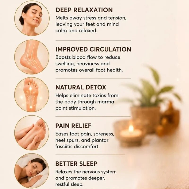 Kansa Wand Face & Foot Massager | Ayurvedic Bronze Massage Tool with Wooden Handle | For Face, Neck, Head & Body - FashionShoqeen.com