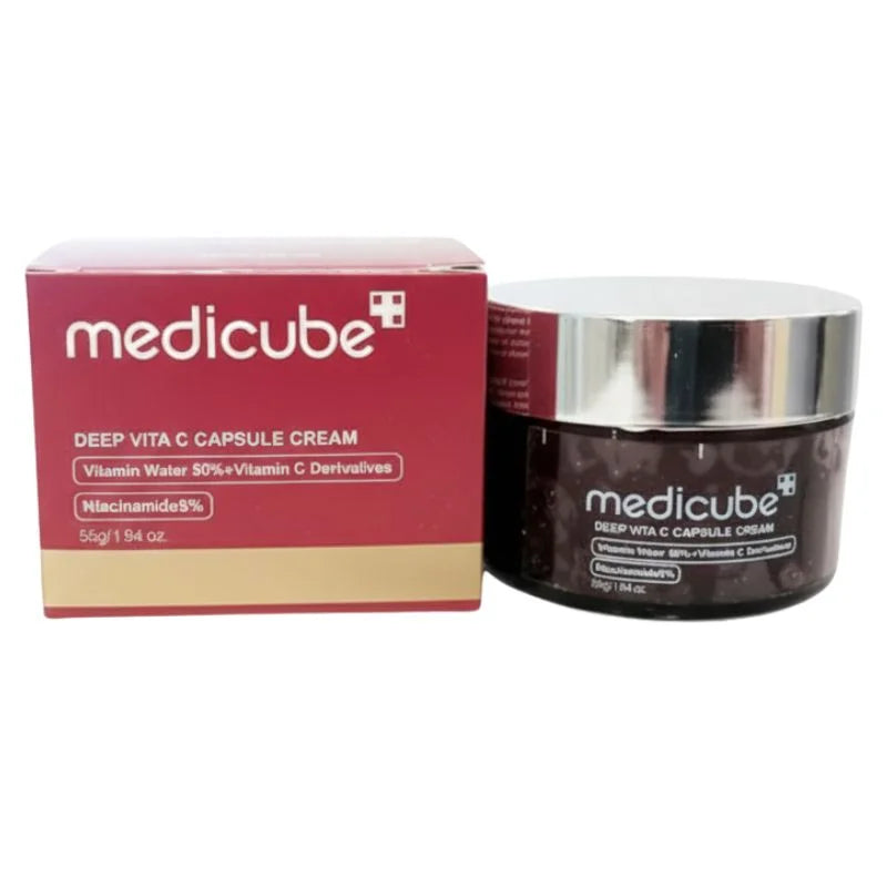 Medicube Deep Vita C Capsule Cream | Brightening Vitamin C Moisturizer - FashionShoqeen.com