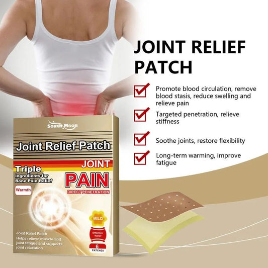 Japanese Pain Relief Patch for Joint & Muscle Care | Herbal Pain Relief Patch | Fast-Acting Warming Therapy | Breathable Adhesive Patch | Pack of 5 - FashionShoqeen.com