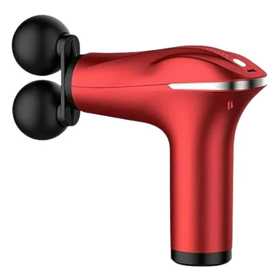 Fascial Tissue Massage Gun | Model BLD-329 | Rechargeable Massage Gun | LCD Display | 4 Massage Heads for Muscle Recovery & Pain Relief - FashionShoqeen.com