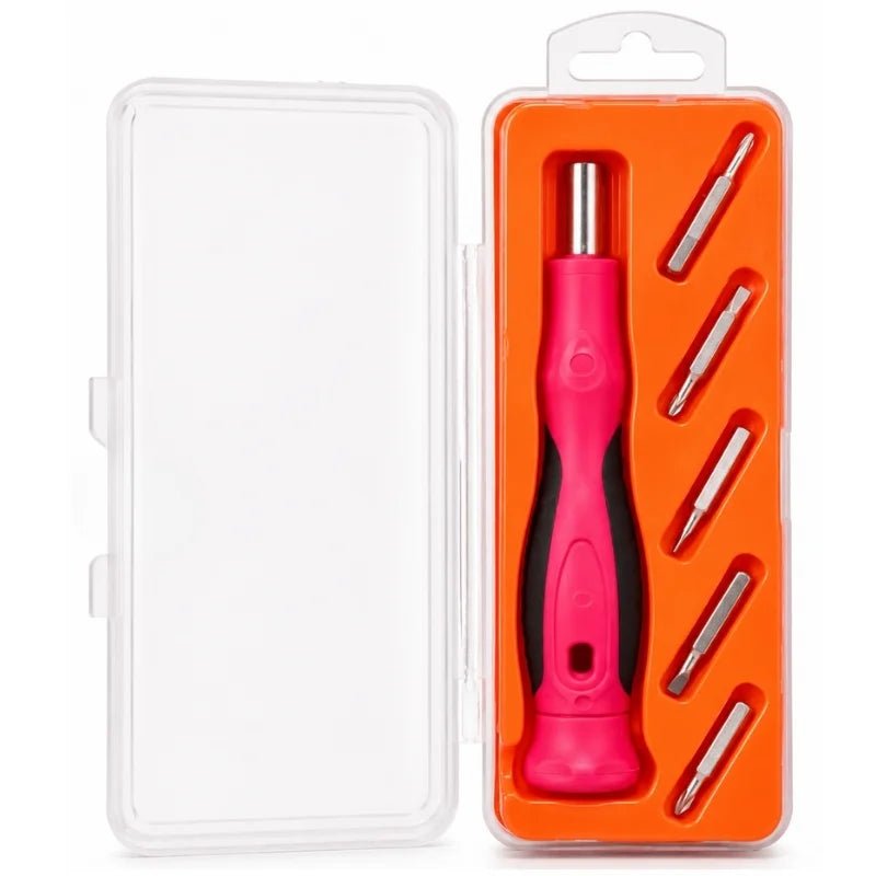 5-in-1 Precision Screwdriver Set | Multi-Bit Repair Tool Kit for Electronics, Gadgets & Home Use - FashionShoqeen.com