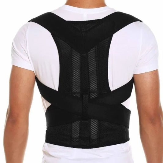 Back Pain Relief Posture Corrector Belt | Adjustable Support for Spine, Shoulder & Lumbar Alignment | XXXL - FashionShoqeen.com