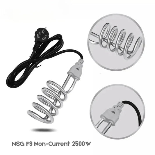 NSG F9 Auto On/Off Water Heating Rod 2500W | Smart Sensor, Waterproof, Shockproof, Fast Heating