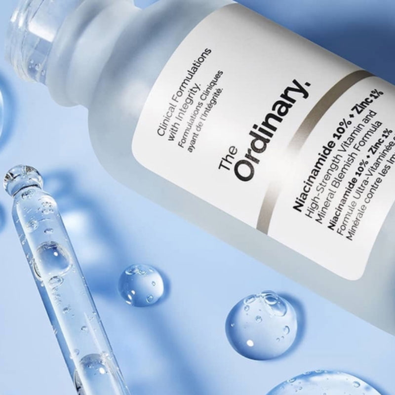 Ordinary Niacinamide 10% + Zinc 1% Serum 30ml | Oil Control & Brightening Solution