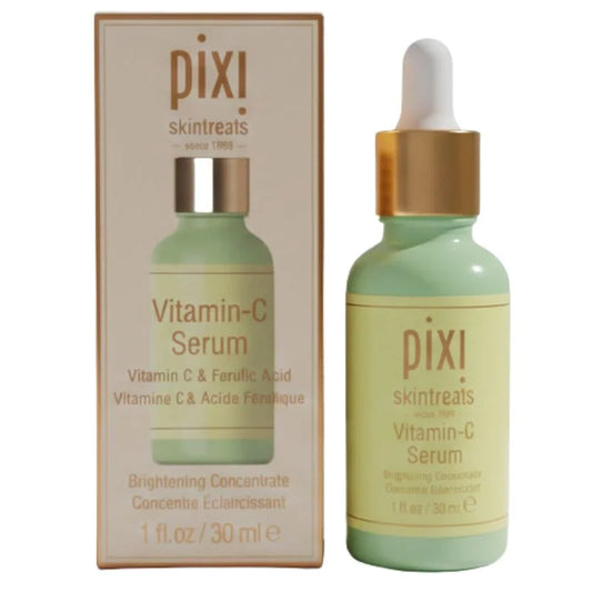Pixi Vitamin C Brightening Serum with Ferulic Acid & Probiotics | Antioxidant Glow & Barrier Support
