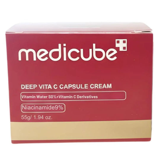 Medicube Deep Vita C Capsule Cream | Brightening Vitamin C Moisturizer - FashionShoqeen.com