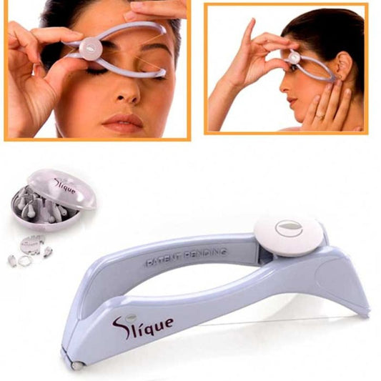 Sipne Face and Body Hair Threading System | Cotton Threading Device for Eyebrows Face & Body | Random Color - FashionShoqeen.com