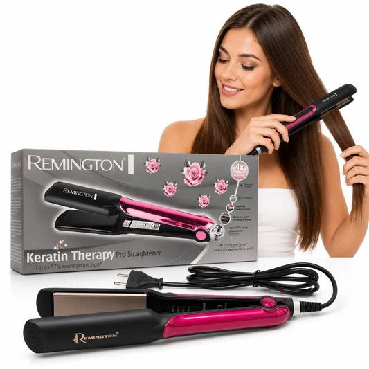 Remington Keratin Therapy Pro Straightener | Model FR 531 | Up to 57% More Protection - FashionShoqeen.com