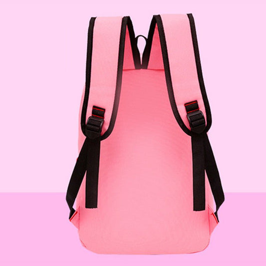 Cute Cat Design 4-Piece School Backpack Set for Girls - FashionShoqeen.com