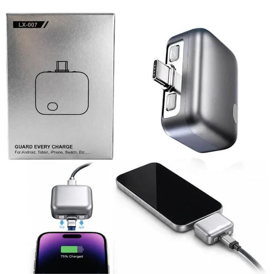 Automatic Charging Disconnector | Model LX-007 | Smart Auto Power Cut-Off Battery Protector | Type-C to Type-C Fast Charging Guardian - FashionShoqeen.com